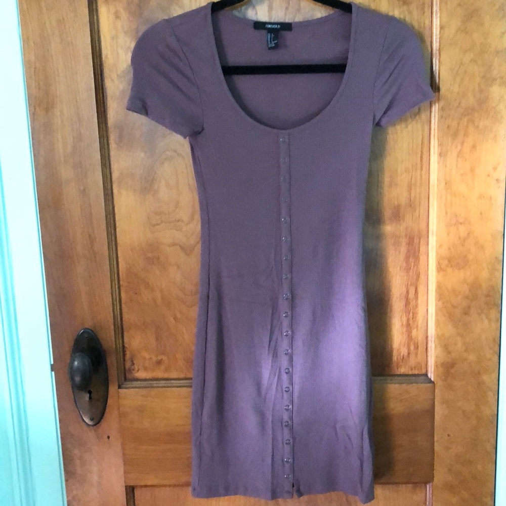 Purple dress